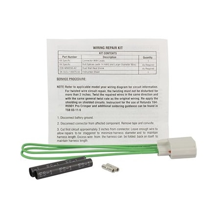 Motorcraft Wire Asy, Wpt1460 WPT1460